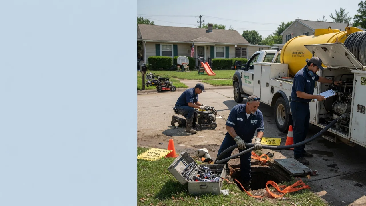 Septic Tank Pumping in Valdese, NC near me